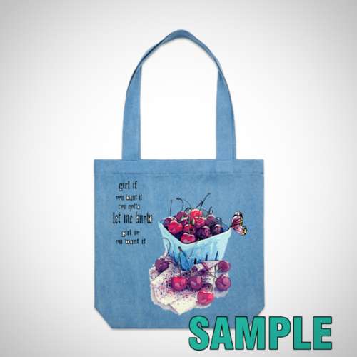 Denim Carrie Tote