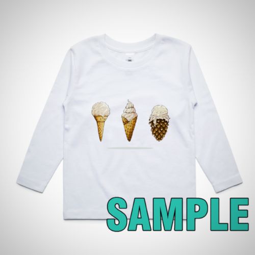 Kids Staple Long Sleeve Tee (AS Colour)