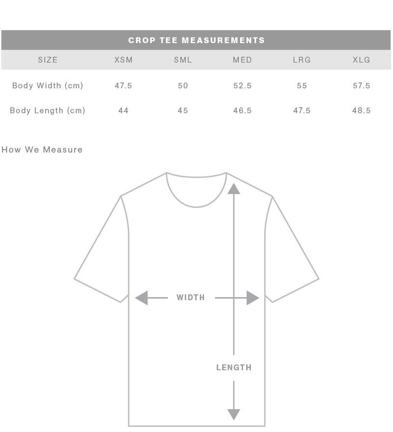Women's Crop Tee (AS Colour) Women's Crop Tee (AS Colour)