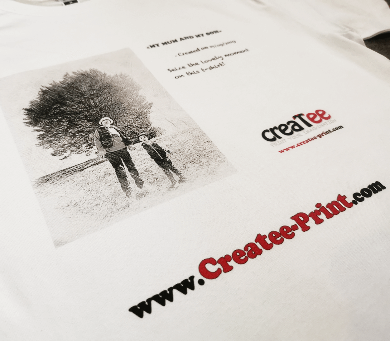 Createe-Print Designed Promotion T-Shirt
