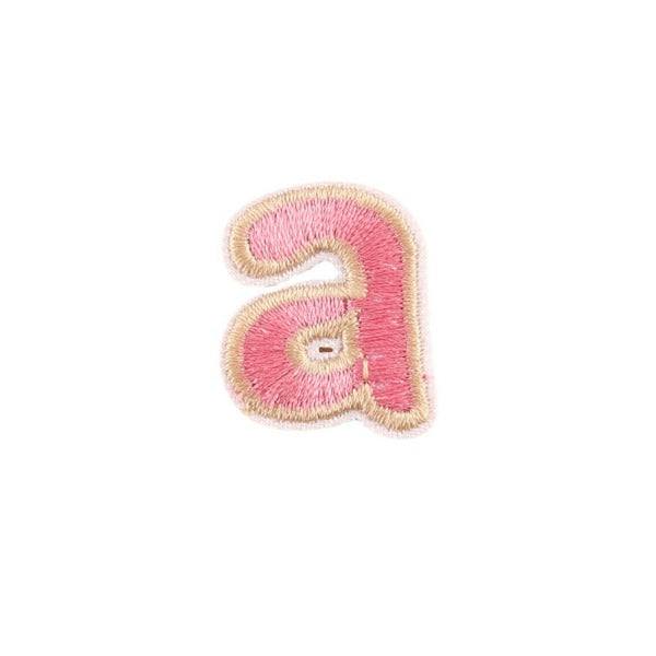 Iron-On Patch - English Letters Colourful Lower Case