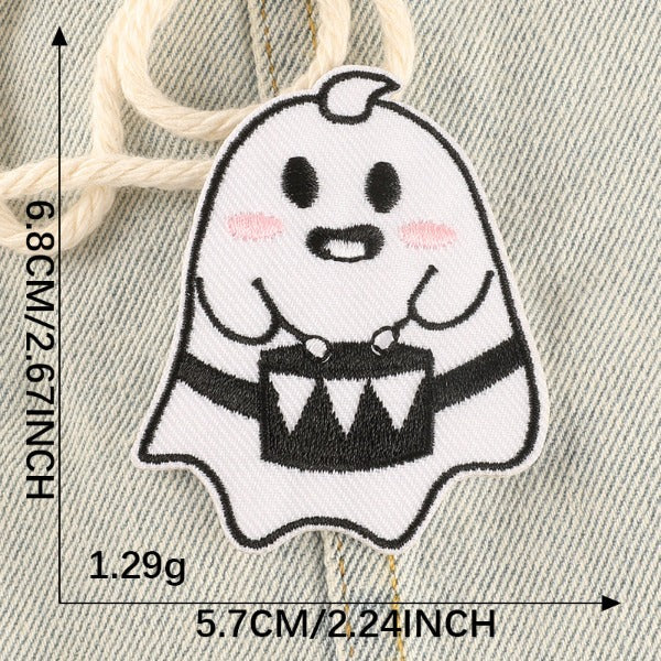 Iron-On Patch - Ghost Cute