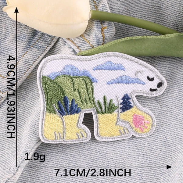 Iron-On Patch - Outdoor Camping Badge - 2