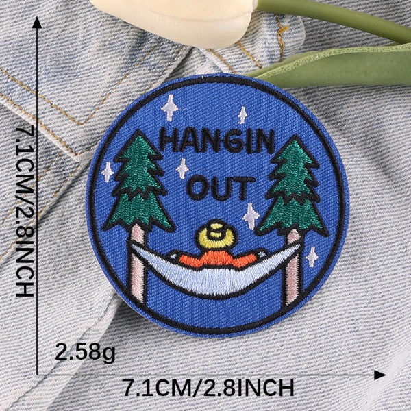 Iron-On Patch - Outdoor Camping Badge - 2