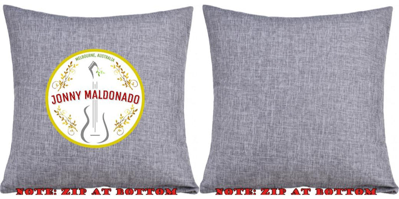 Cushion/Pillow Cover Only (Silver Grey)- Cotton Linen 45cm X 45cm