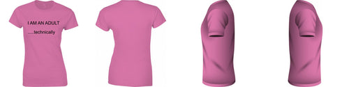 Ladies' T-shirt (Gildan Brand)