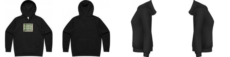 Womens Stencil Hood (AS Colour) - 4102
