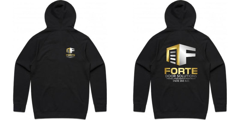 Mens Official Zip Hood (AS Colour) - Unisex