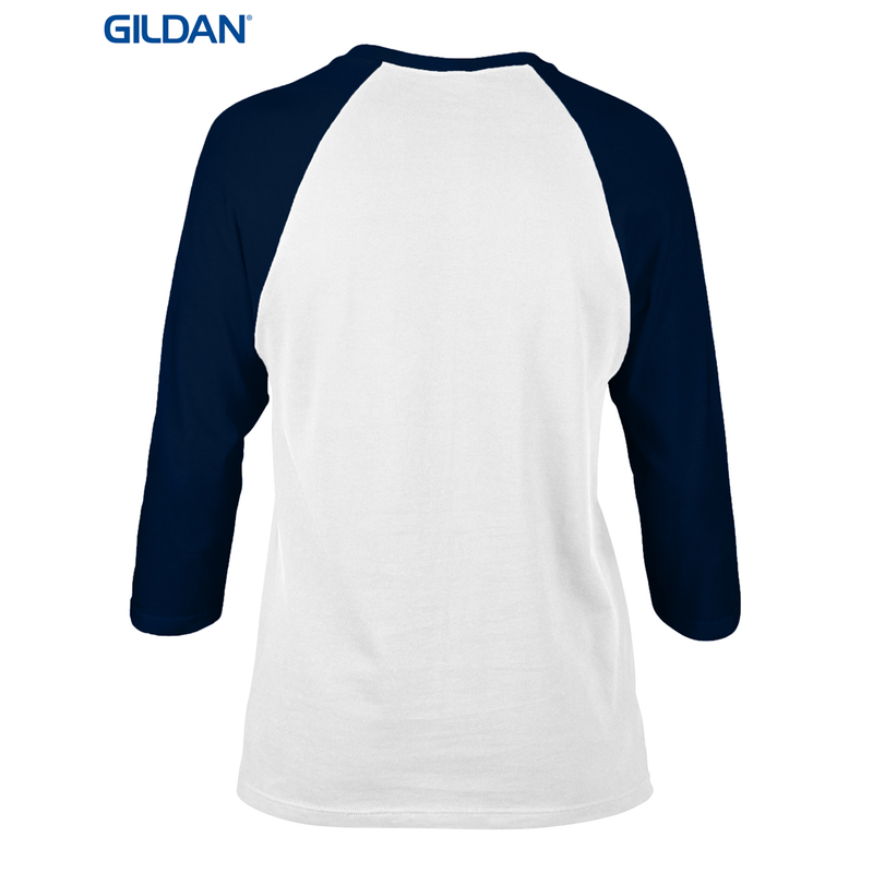 Adult Heavy Cotton Raglan 3/4 Sleeve (Gildan Brand)